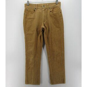 Peter Manning Pants 28X27 Corduroy Trousers Straight Preppy USA Made